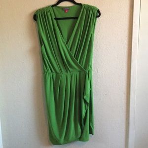 Vince Camuto Green Wrap Dress - L